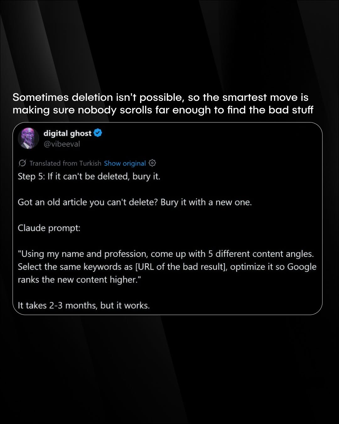 ai chatbot erases digital past in 6 hours — slide 7 of 10