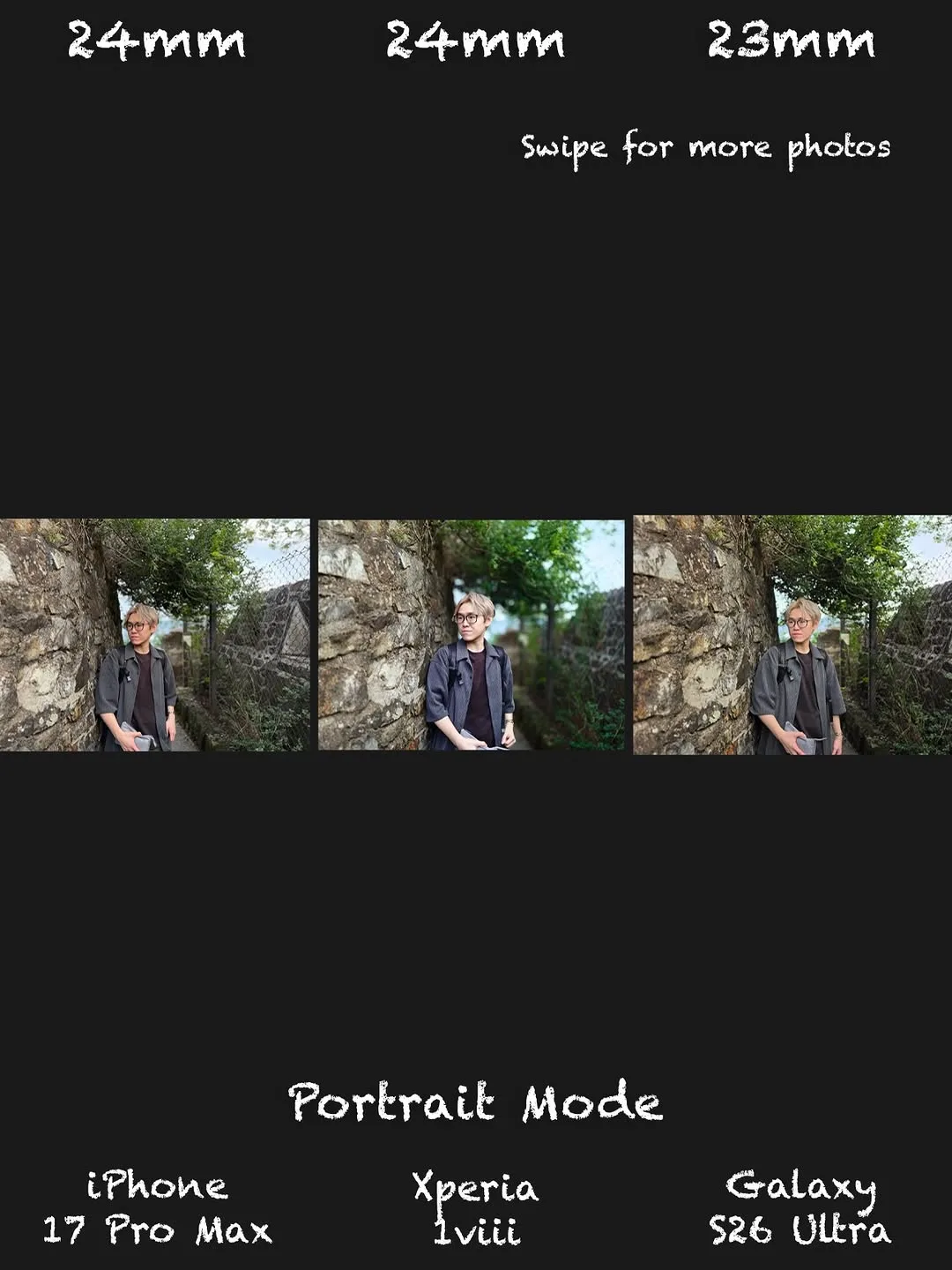 Sony Xperia 1 VIII vs iPhone 17 Pro Max vs Galaxy S26 Ultra: Camera shootout — slide 10 of 15