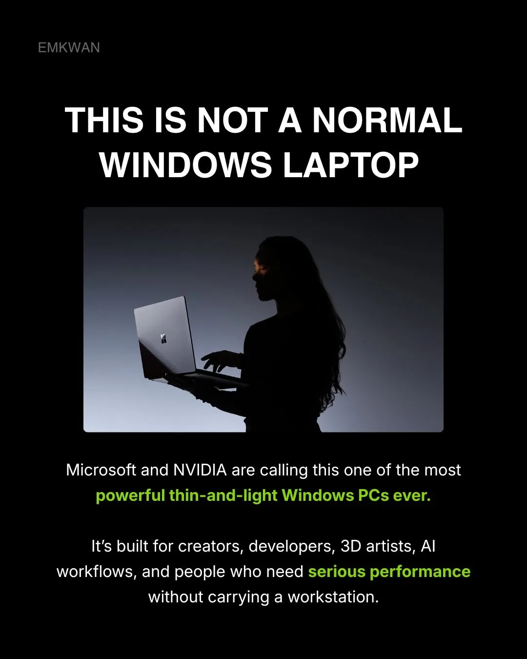 emkwan teases microsoft-nvidia laptop — slide 2 of 8